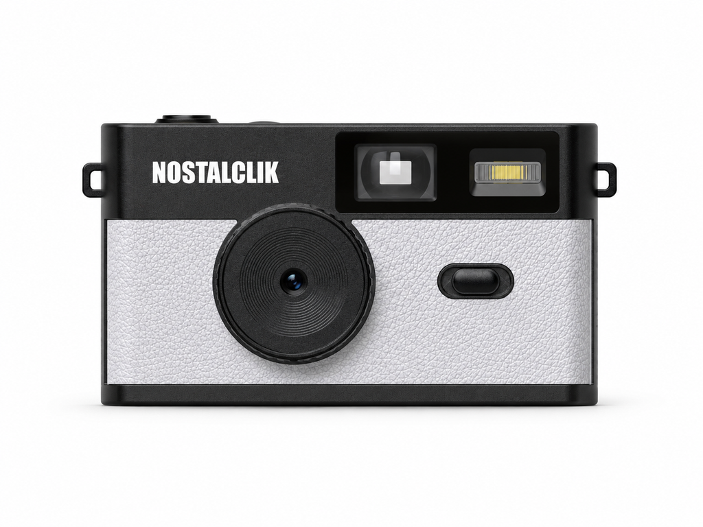 NOSTALCLIK Kamera weiss