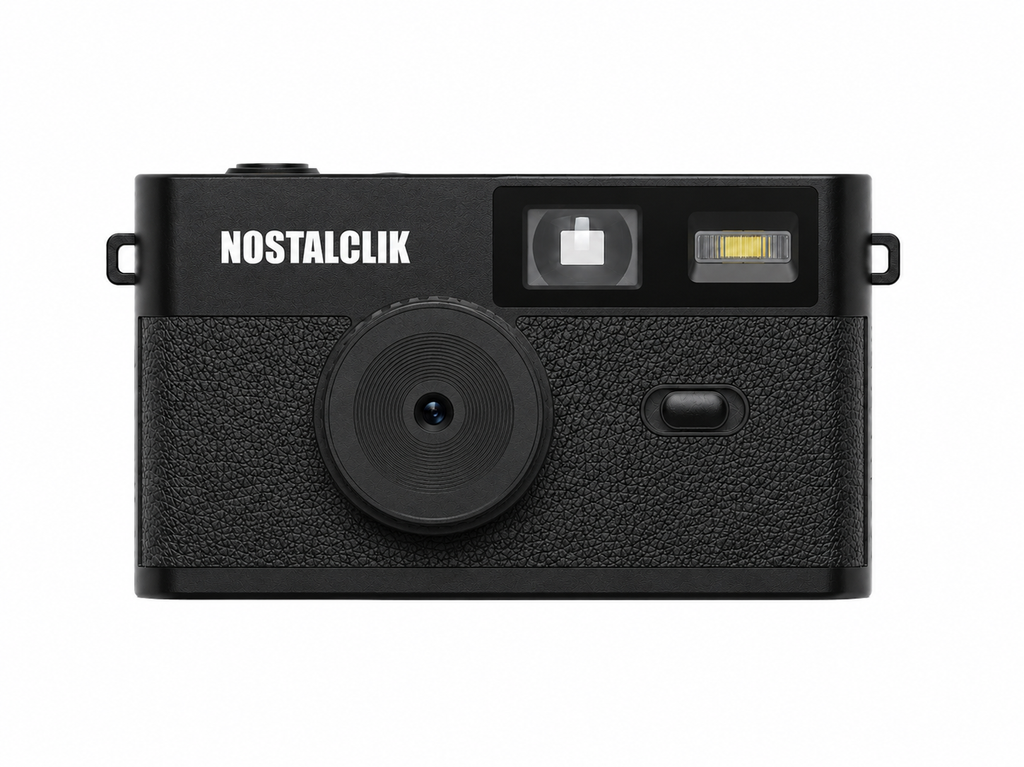 NOSTALCLIK Kamera schwarz